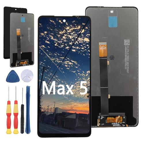 Yuxyiony Écran de remplacement pour Cubot Max 5 LCD Display Repair Screen and Replacement Tool Accessories