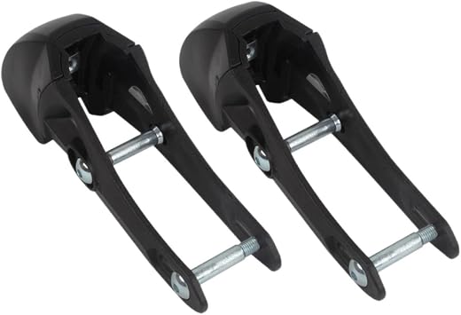 PRETYZOOM 2pcs Roller Skate Brake Head Replacement Plastic Quick Installation Non-slip Brake Pads Universal Inline Skates Accessory for Adult and Boys and Girls Skating