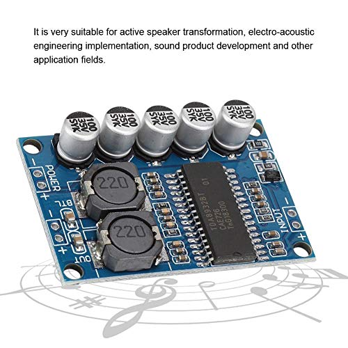 Mono Power Amplifier, TDA8932 High Efficiency Digital Power Amplifier Board Module, voor actieve luidspreker… - Afbeelding 6