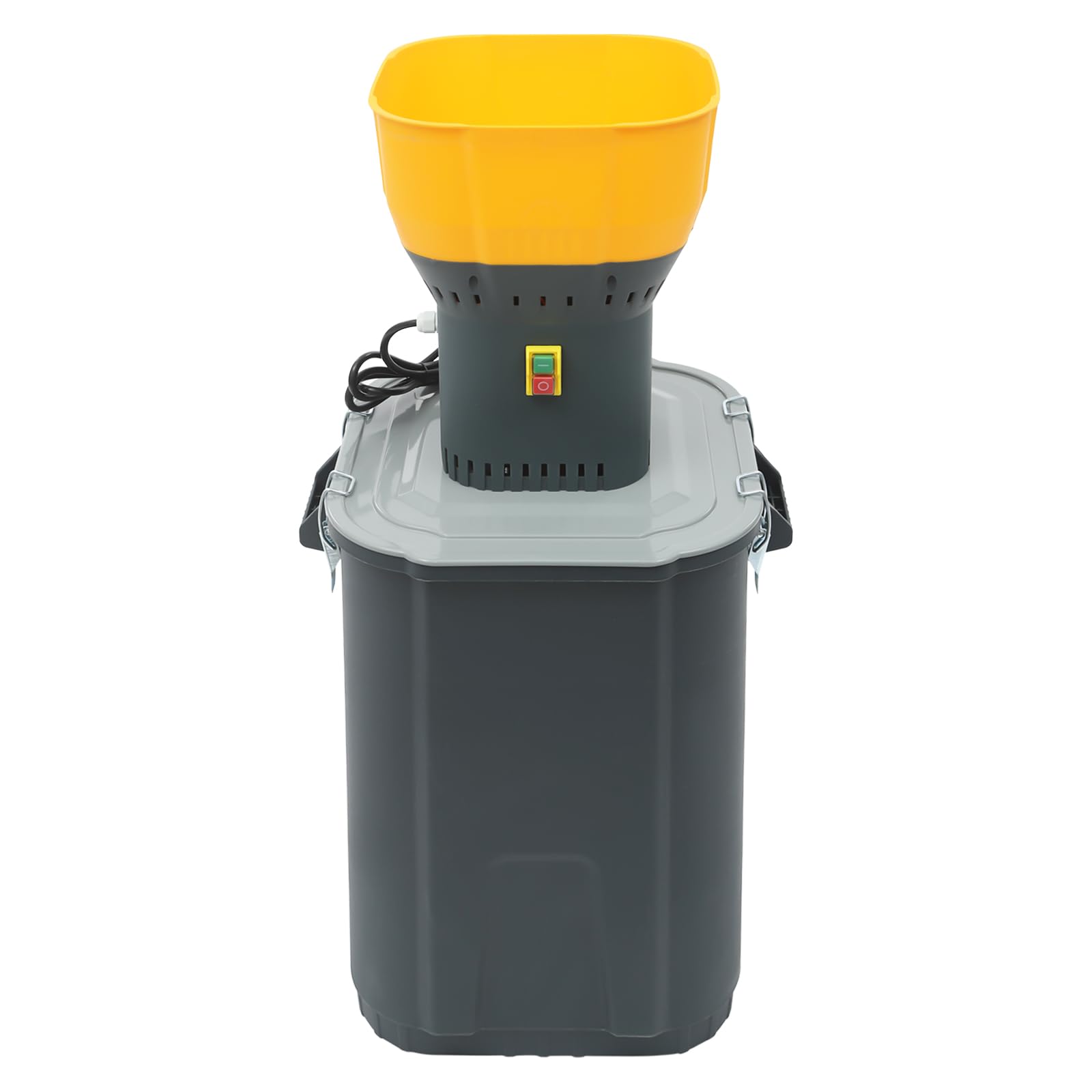Elektryczny młynek do zbóż, 1300 W, młynek do zboża, z wiadrem o pojemności 55 l, młynek do ziarna, stal nierdzewna, szybki młynek do przypraw, do zbóż, kukurydzy, słomy, paszy