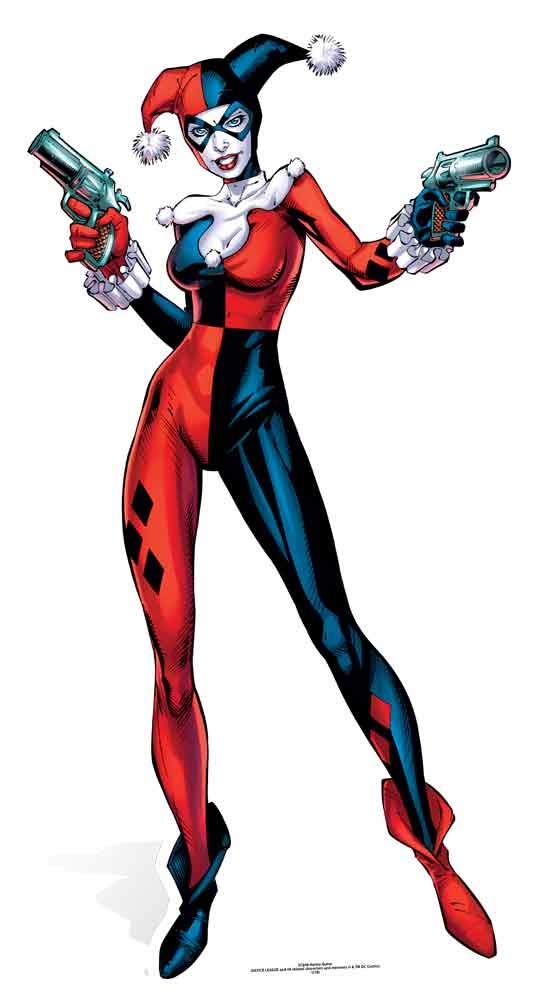 Star Cutouts Ltd Star SC846 Harley Quinn DC Comics Cardboard Cutout
