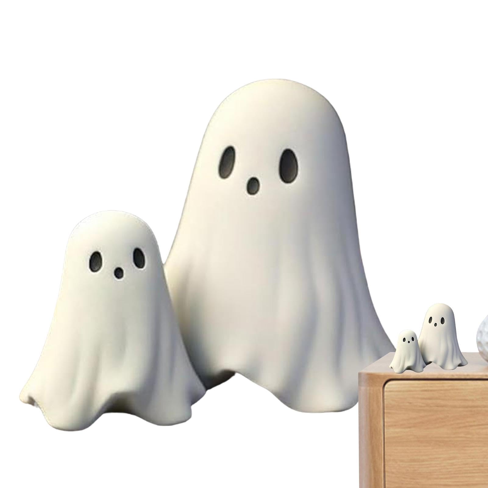 Amazon.co.jp: 白い幽霊像 | 写真ゴーストガーデン像 |不気味な幽霊の