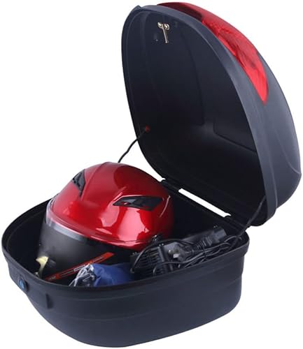 Miniatura 2 de Cola del maletero de la motocicleta: Maletero de la vespa, Bolsa trasera del motor grande, Estante de almacenamiento de cascos de motocicleta, Bolsa