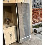 Jalousien, Sichtschutz, Wasserdichter Außenrollo, Wärmedämmung Und Kühlung, for Veranden, Terrassen, Pergola XJJUN (Farbe : Beige, Größe : 0.9x2m)