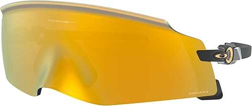 Miniatura 3 de Oakley Gafas de sol para hombre, montura negra pulida, lentes Prizm 24K, 0MM, Negro pulido