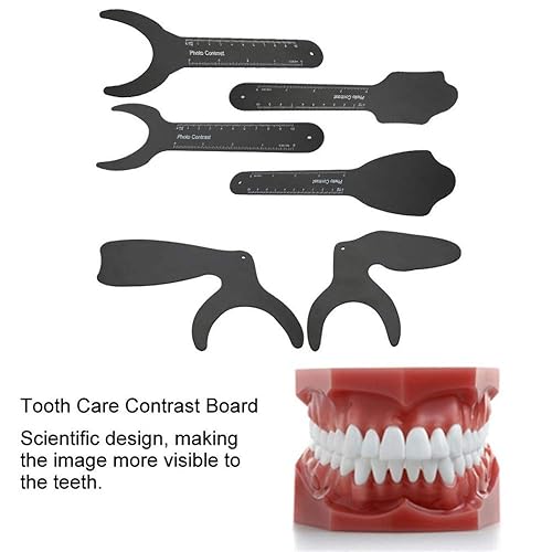 Miniatura 2 de Dental Autoclavable Contrasters - Contraste fotográfico intraoral negro sin látex sin látex para fotografía y fotografía