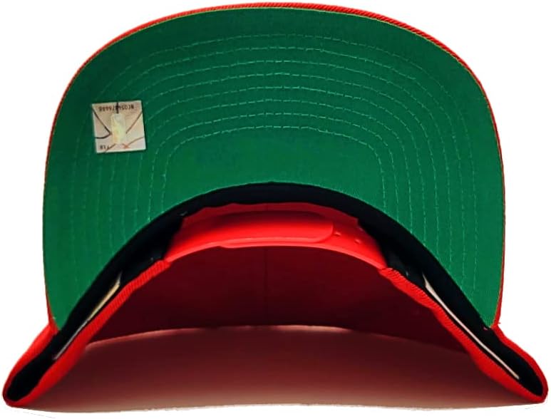 Mitchell & Ness Brooklyn Nets New Retro Red Blue Era Snapback Hat Cap - Image 7