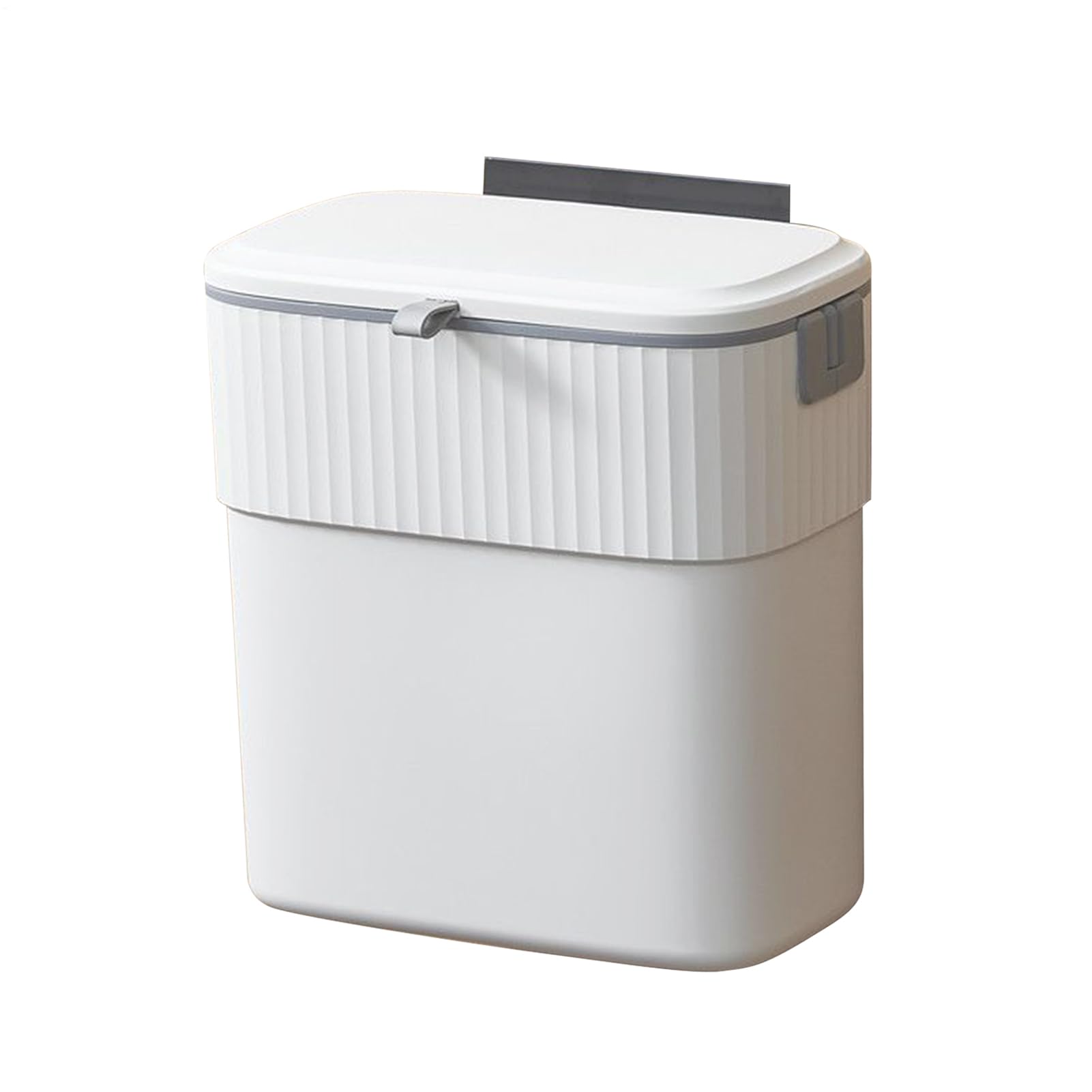 Mini cubo de basura para cocina y escritorio con sistema de tapa hermética 8