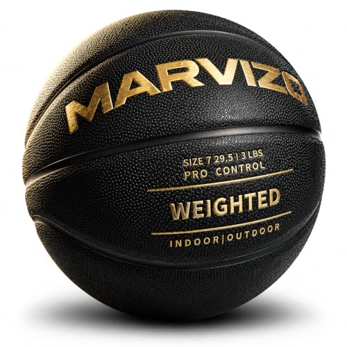 MARVIZO 3LBS Elite Weighted Heavy Basketball Training Equipment, Official Size