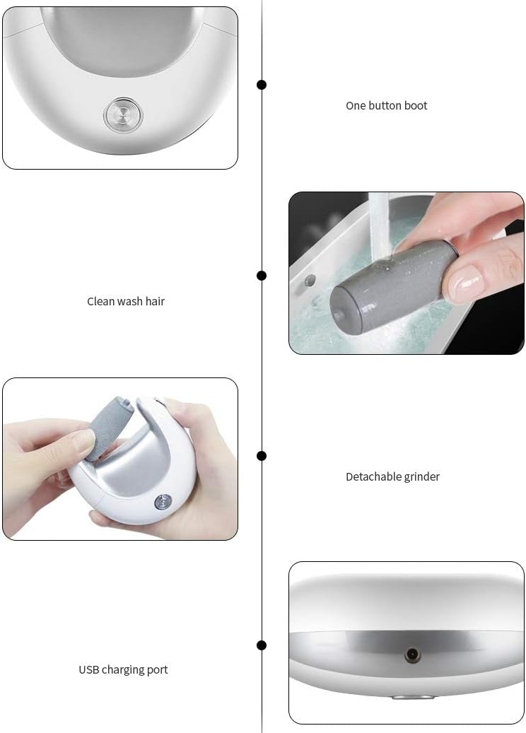 Automatic Foot Peeling Electric Grinding Device Beautiful Legs Artifact Dead Skin Callus Pedicure Machine