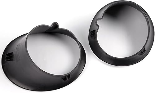 Miniatura 7 de Bisel de la cubierta de la luz antiniebla del lado izquierdo del conductor para Dodge Ram-1500 2002-2008 y 2003-2009 Ram-2500, 55077239AD CH2598101