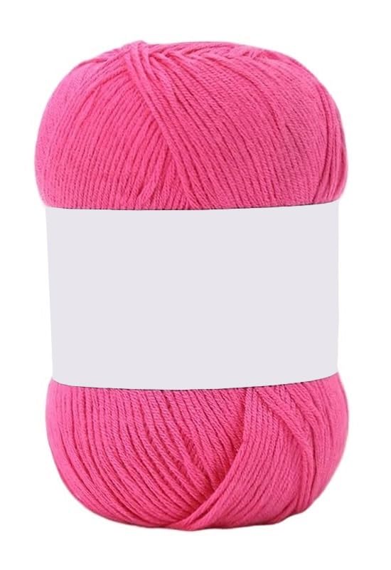Fil artisanal de coton 3 fils 1mm | Pelotes de haute régularité pour crochet