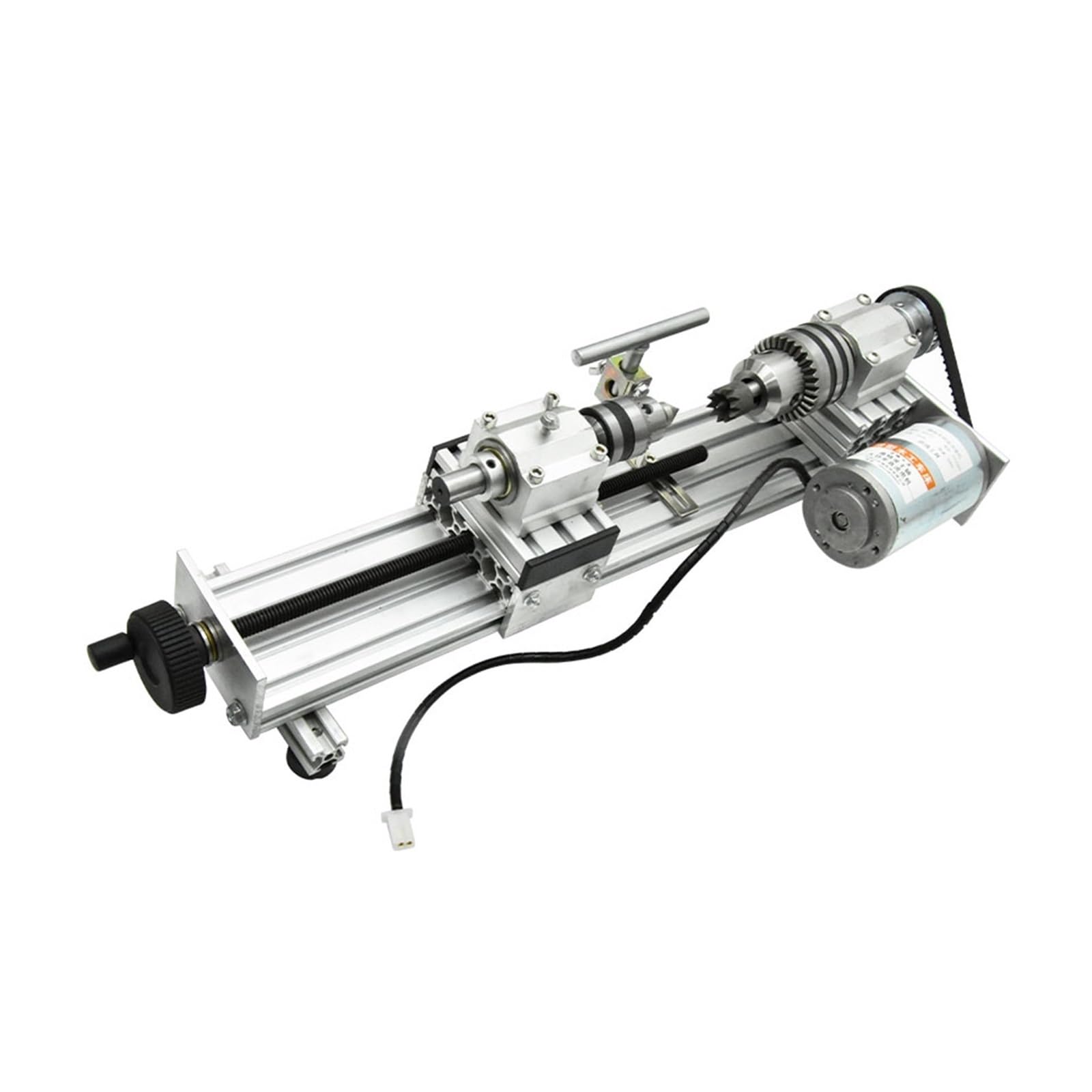 Mini torno for pulir metales, torno for trabajar la madera, regulación de velocidad continua, mini torno de alta precisión, máquina de cuentas, 280 W Para bricolaje