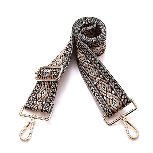 Image of S-Jacorry Purse Strap Replacement Crossbody Wide Shoulder Strap Adjustable Canvas Straps Handbag Strap Replacement Belts