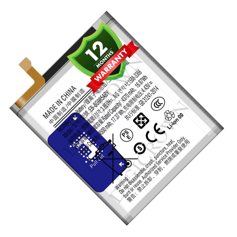 Image of Original EB-BG985ABY Battery Compatible for Samsung Galaxy S20+ (4G /5G) - (4500mAh) - 1 Year Warranty DF7