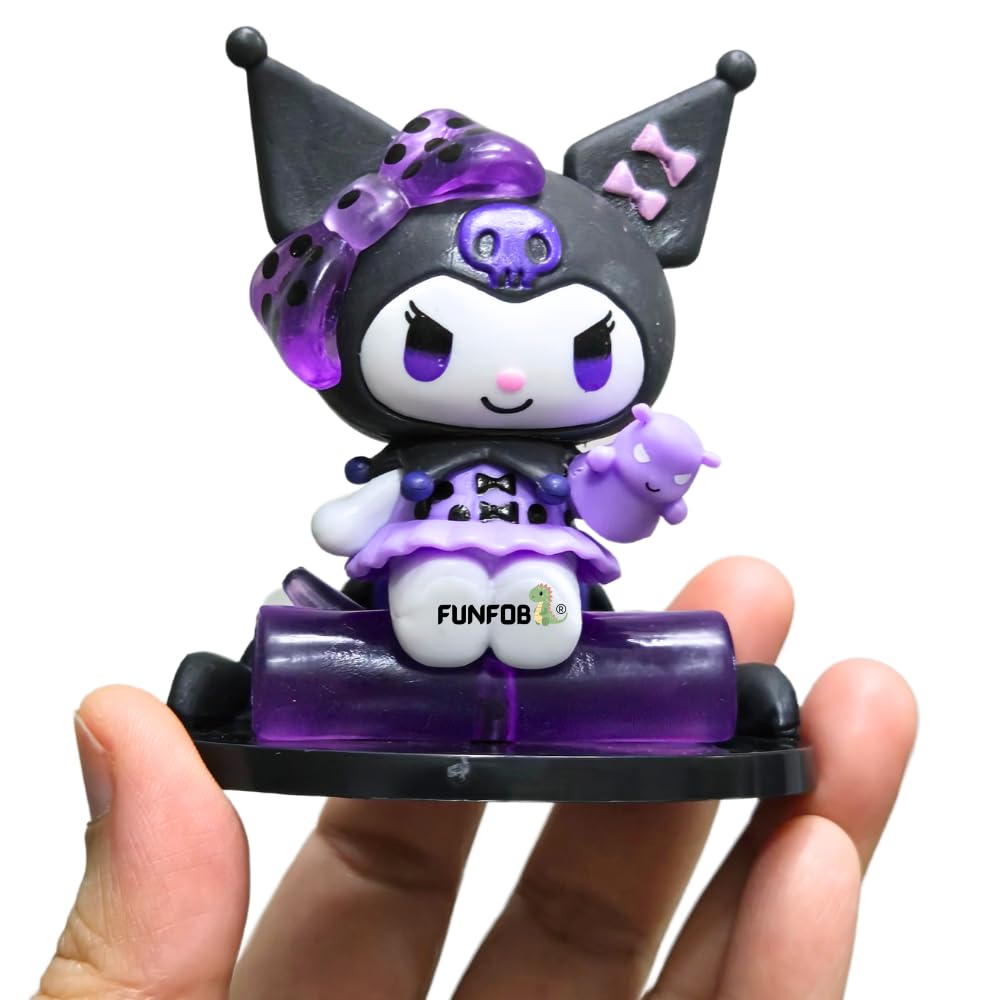 Buy FUNFOB Kuromi Action Figure Height - 7.5cm to 8.5cm Sanrio