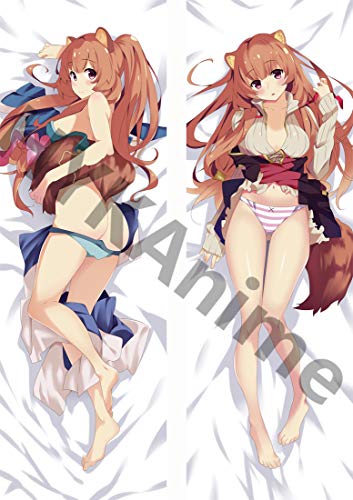 HYKAnime The Rising of The Shield Hero Raphtalia 59in x 19.7in Anime Dakimakura