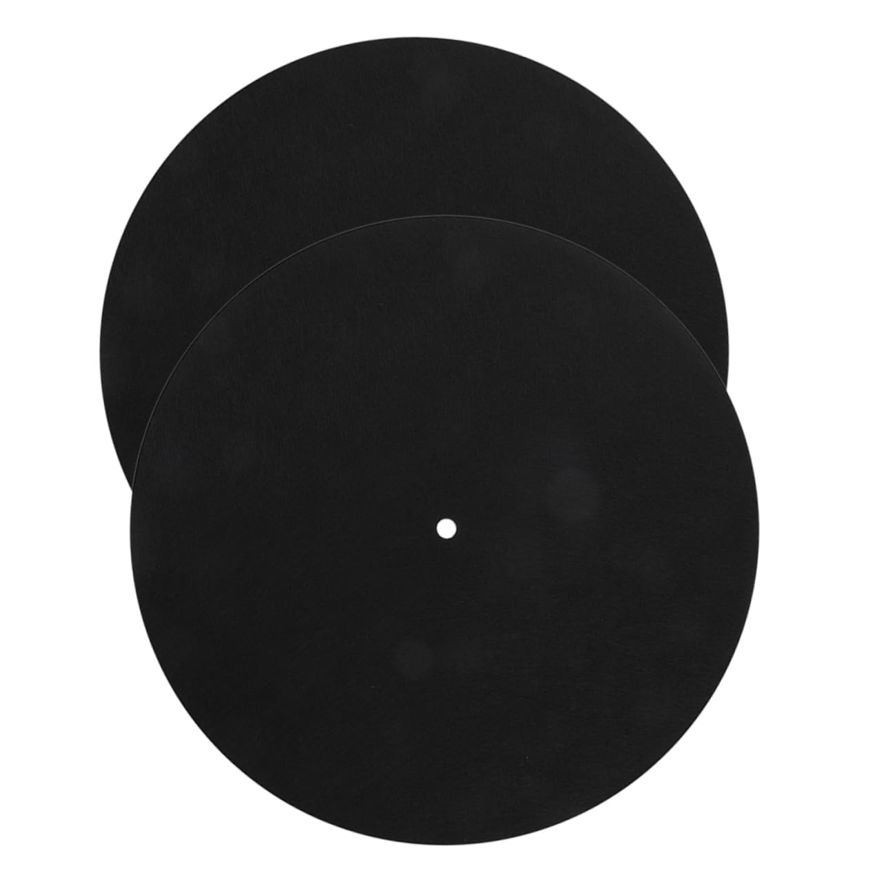 NULYLU 2pcs Record Player Accessories Vinyl Record Player Pad Turn Table Mat for Vinyl Records Vinyl Record Turntable Mat Vinyl Record Mat Vinyl Record Pad Vinyl Record Table Supplies