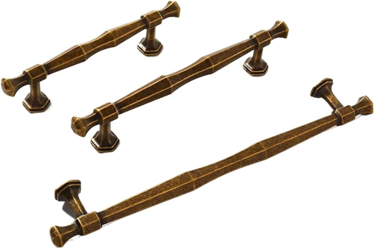 Solid Antique Bronze Door Handle Kitchen Cabinet Dresser Drawer Pull 1Pcs(3-320mm)
