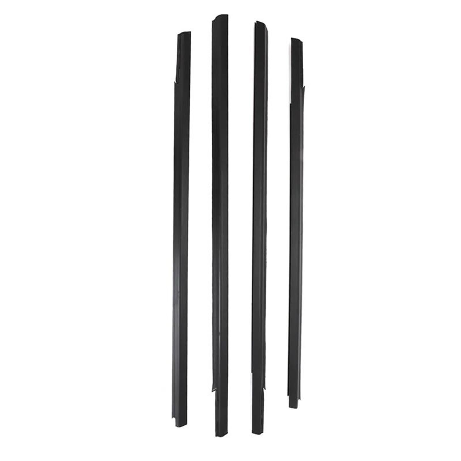 Car Door Weatherstrip Outside Window Glass Rubber Weatherstrip Weather Seal Strips Protection Tirm for Citroen for Elysee 2014 2015 2016