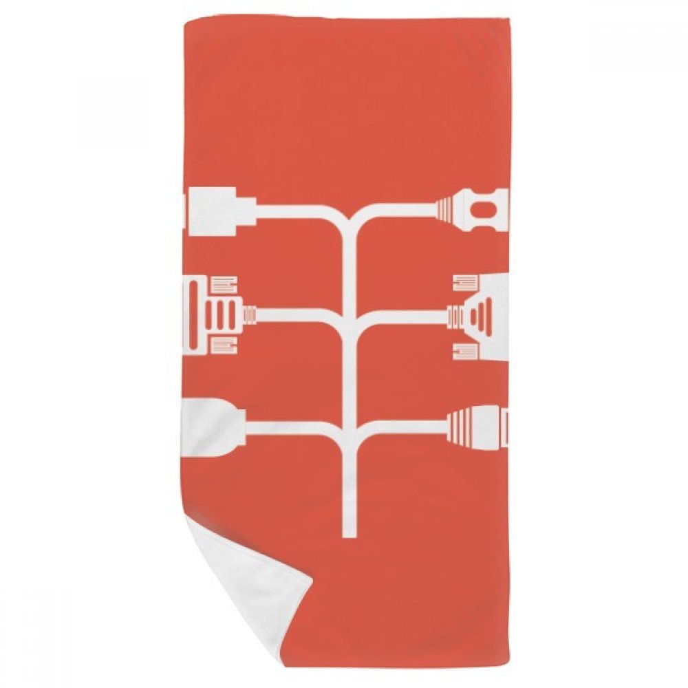 Serviette de bain 35 x 70cm douce pour peau sensible et absorbante