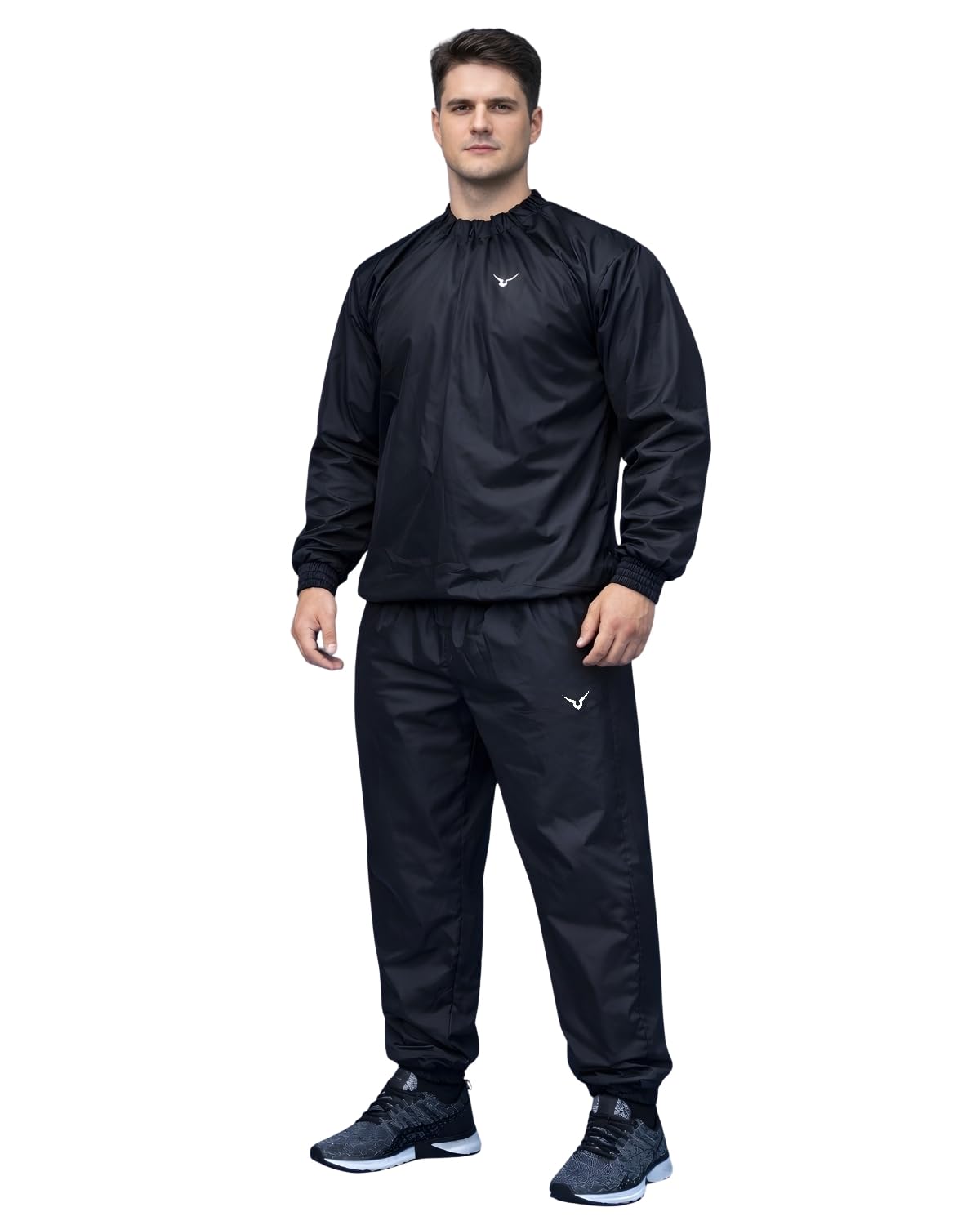 Invincible Men's Sweatmax Sauna Suit, Heat Trapping Workout Set with Jacket and Pants-image-18