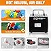 Portable Electric Air Balloon Inflator Pump, 1400W Professional Modeling Balloon Inflator Blower Air Balloon Pump, Air Blower Pump with Large Capacity Battery, Manual Semi-Automatic Dual Modes