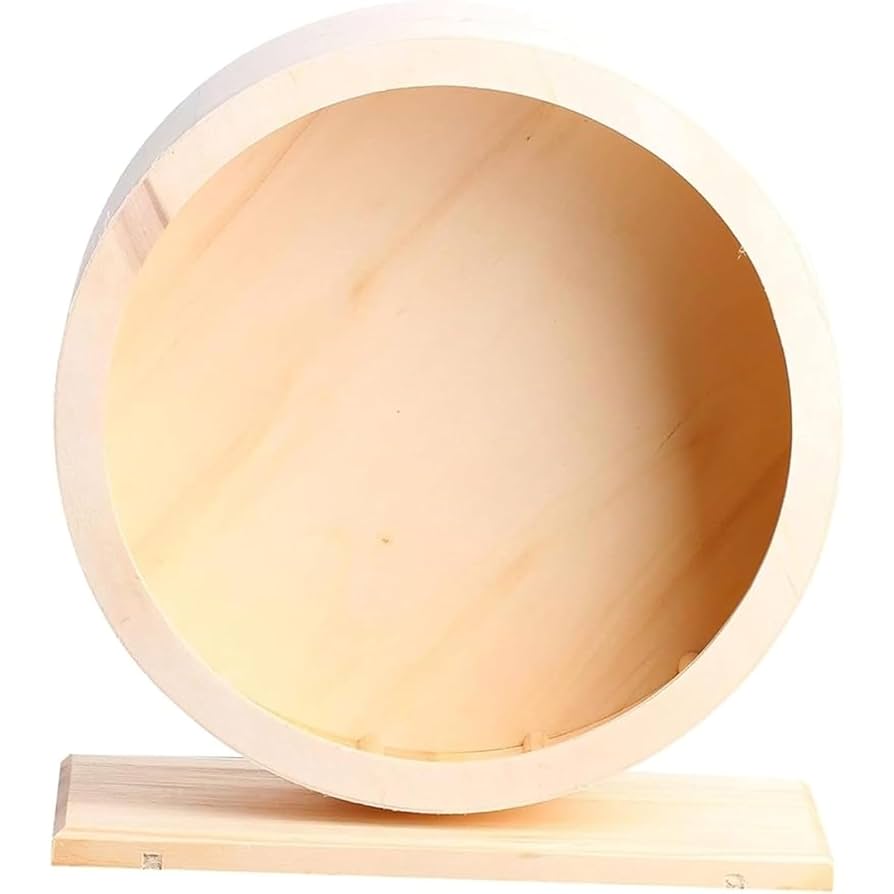 DOG Woof 大型木製回し車 Amazon.co.jp: ハムスター 回し車 サイレントホイール 木製