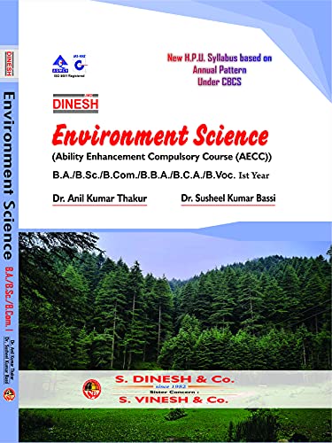 Dinesh Environment Science (English Medium) (AECC) (B.A/B.Sc./B.Com/B.B.A/B.C.A./B.Voc. 1st year