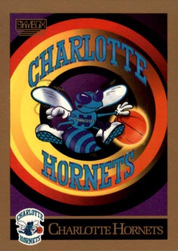 1990-91 SkyBox #330 Charlotte Hornets TC NBA Basketball Trading Card