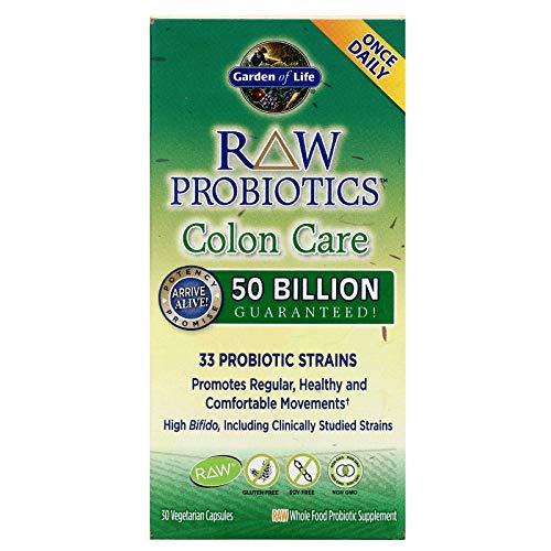 Garden Of Life Raw Colon Care Probiotics, 30 Ct #TOP23