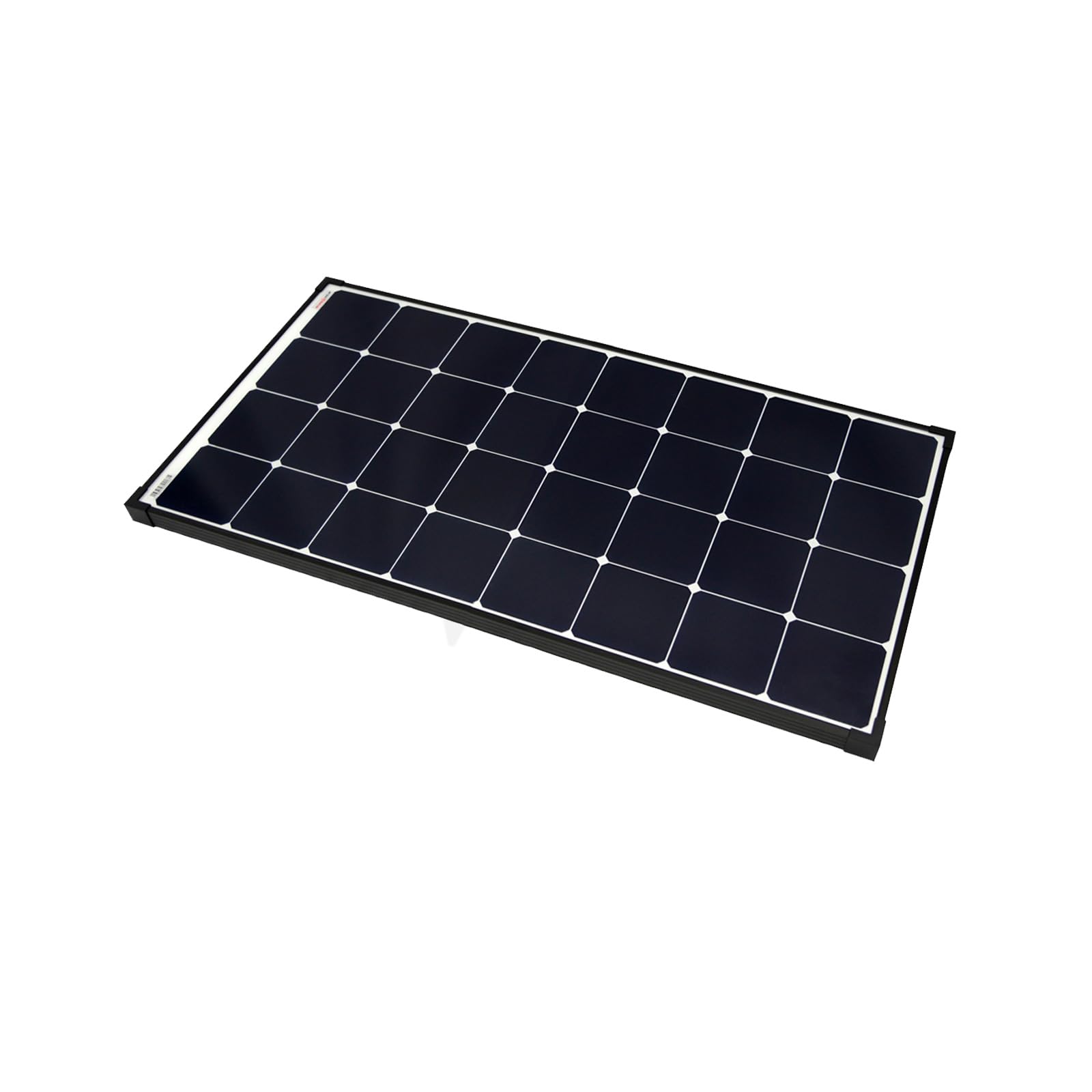 Enjoy Solar Mono 120W 12V Ultra SunPower Pannello solare a contatto posteriore Modulo fotovoltaico con telaio nero e foglio posteriore bianco, ideale per camper, case da giardino, barche.