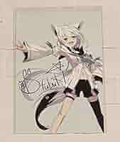 ホロライブ 白上フブキ 直筆サイン入りポストカード 誕生日記念2020 ホロライブ 白上フブキ 誕生日記念2020 直筆サイン入りポスト