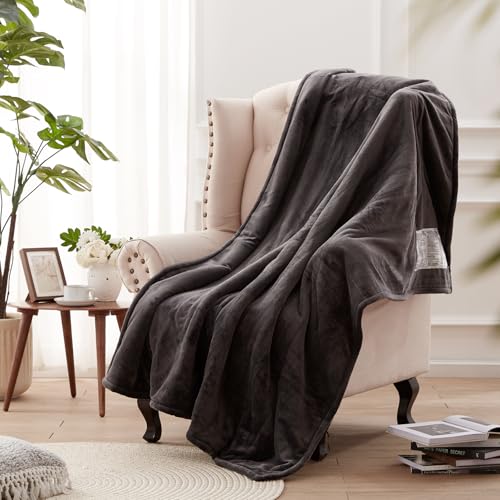 Westinghouse Heated Blanket Throw, Electric Throw with 6 Heating Levels,