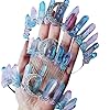 Bandeaux de tête à quartz naturel pour cristal pour boucle de tête peigne naturel pour la matière arc-en-ciel pierre couronne style bohème pour rhi #3