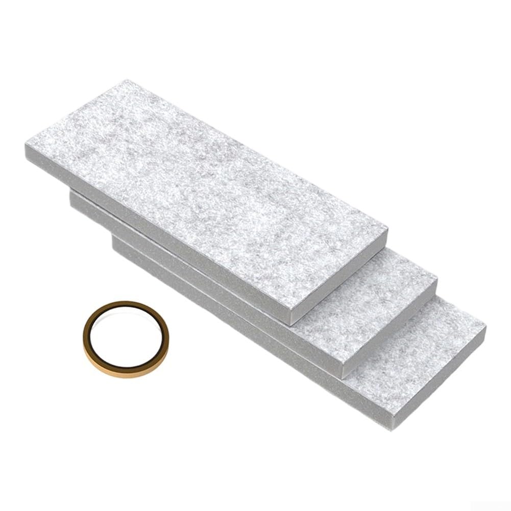 Lot de 3 plaques d'isolation en mousse réglables pour climatiseurs, kit d'étanchéité de 41,5 cm pour climatiseurs, panneau insonorisé résistant à la chaleur jusqu'à 127 cm