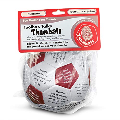 Image of Trainers Warehouse 6 inch Thumball Collection, 32 Prompts for Conversation, Team Building, Relationship and Training