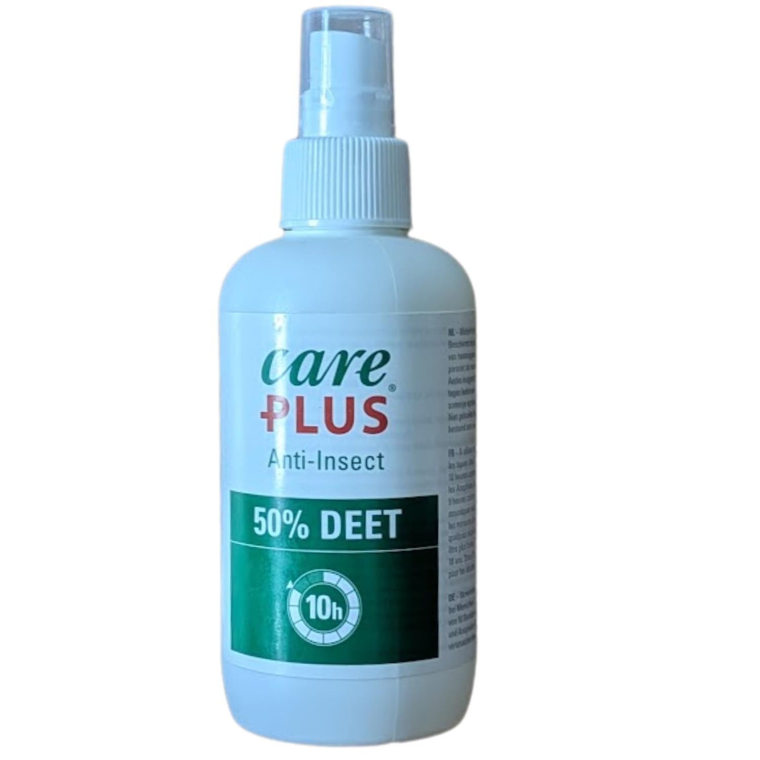 Care Plus DEET 50% Biozid Mückenspray Doppelpack 2x200 ml - Insektenschutz Mücken und Zecken - bis 10h - EU-Zulassung DE-0011106-19 / BAuA N-33085 - Reise Outdoor Tropen