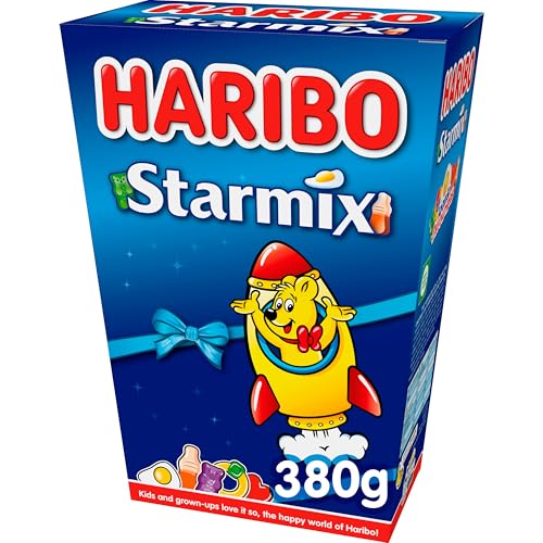 HARIBO Starmix – Gummy and Foam Sweets Gift Box – 380g
