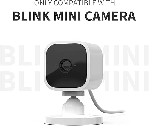 Miniatura 2 de Blink Mini - Soporte de pared adhesivo para cámara, fuerte adhesivo duradero, soporte de montaje de cámara para Blink Mini cámara interior, sin