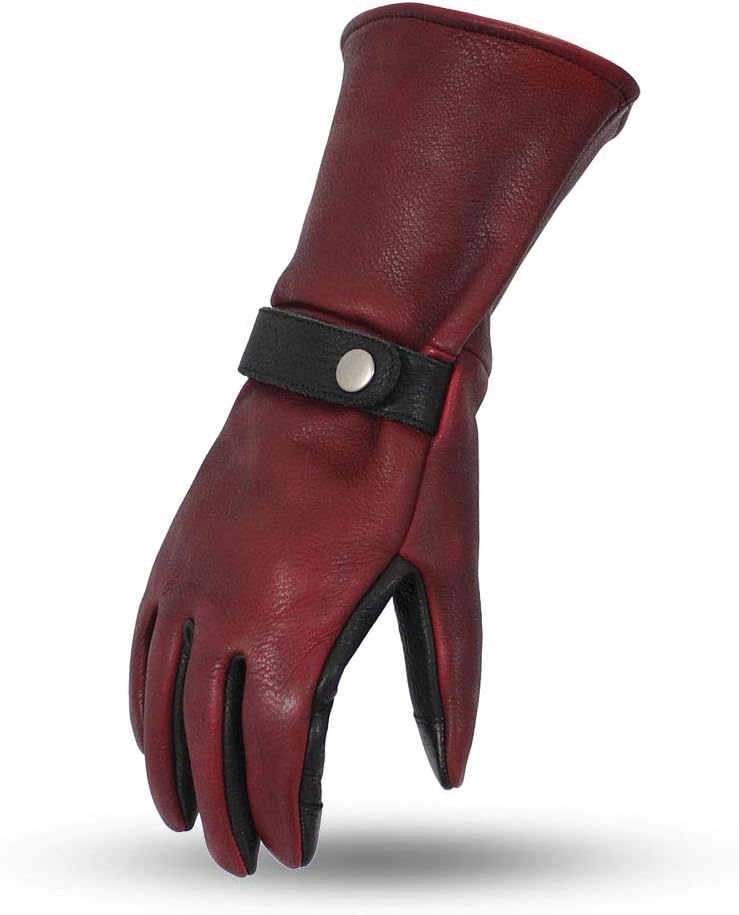 First Mfg Co - Phenom - Men's Motorcycle Biker Riding Leather Gloves