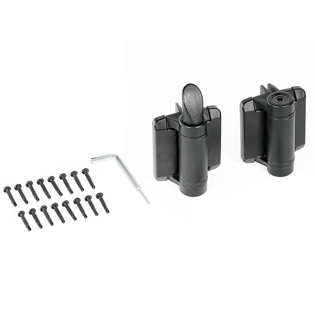 Charnière de portail piscine à fermeture automatique pour fer et aluminium