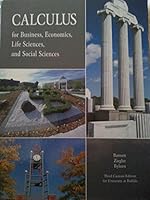 Calculus for Business, Economics, Life Sciences, and Social Sciences: Third Custom Edition for University at Buffalo 1269984918 Book Cover