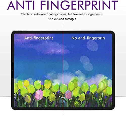 Image of OJOS Paper-Like Screen Protector Compatible with Apple iPad Pro 10.5 inch (2017 /2019), Matte Finish Film Anti Scratch,Bubble Free Anti-Glare (Clear Matte)