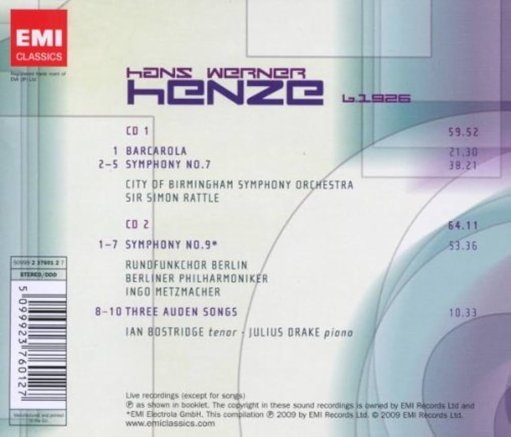 その他 Hans Werner Henze - Pollicino [DVD] rdzdsi3 Hans Werner Henze The Complete Deutsche Grammophon