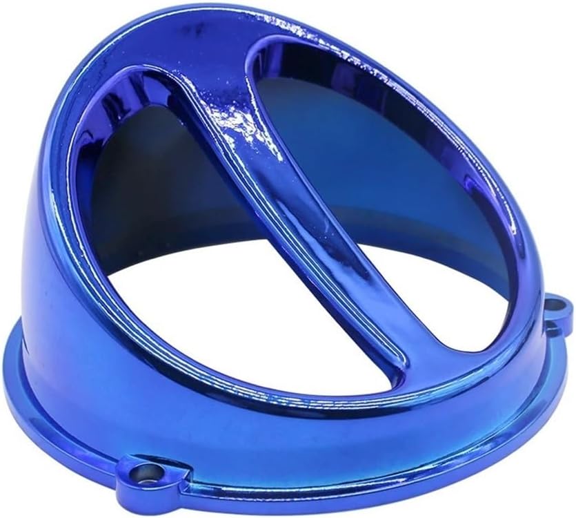 Motorcycle Fan Cover Air Scoop Engine Cooling Cover Fit For 50 90 GY6 125cc 150cc 152QMI 157QMJ Scooter Moped ATV(Blue)