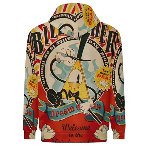 Cartoon Art Hoodie Novelty Sweatshirt Cartoon Fan Hooded Pullover Tops3