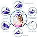 Tarpop 8 Pack Poker Visors Bulk Plastic Bingo Hat Dealer Casino Visors Clear Beach Sunhat for Women Party Outdoor(Multicolor)