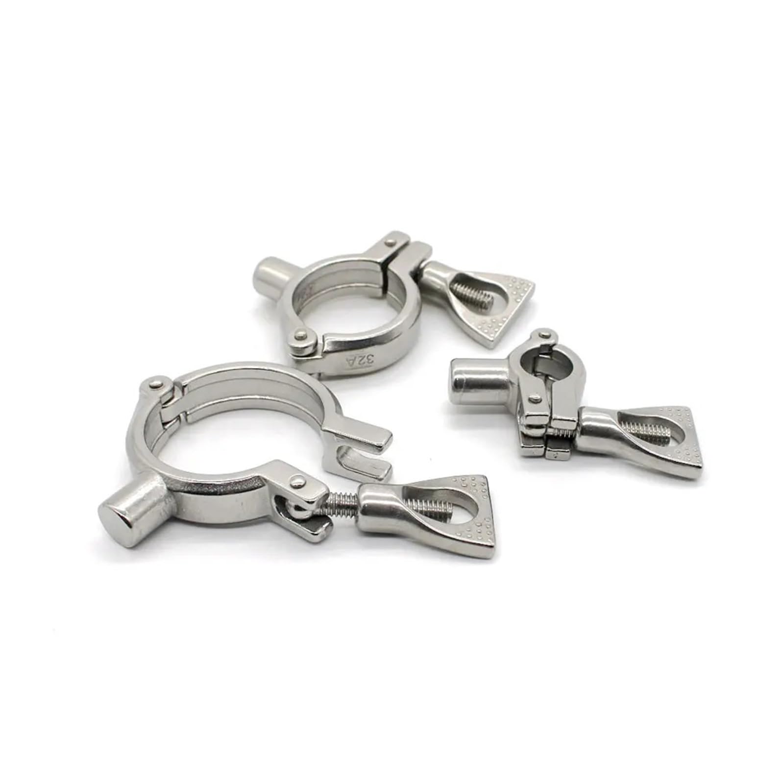 Abrazaderas for tubos de acero inoxidable 304 de 12,7, 19, 22, 25, 27, 32, 38, 42, 45, 48, 51-152 mm (diámetro exterior de 0,5 a 6 pulgadas)(127mm 5 Inch)
