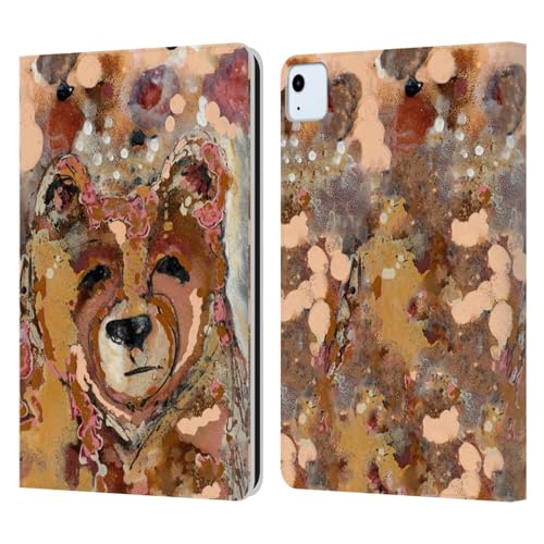 Protection iPad Air 11 étui portefeuille cuir compatible 2024 2025